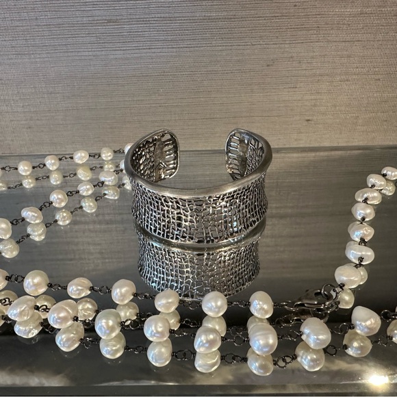 Silpada Jewelry - Silpada Silver Textured Cuff Bracelet